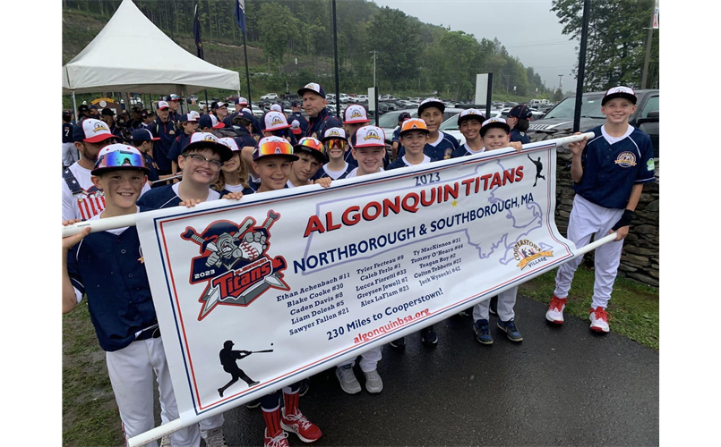 2023 Algonquin Little League Cooperstown 12YO Team